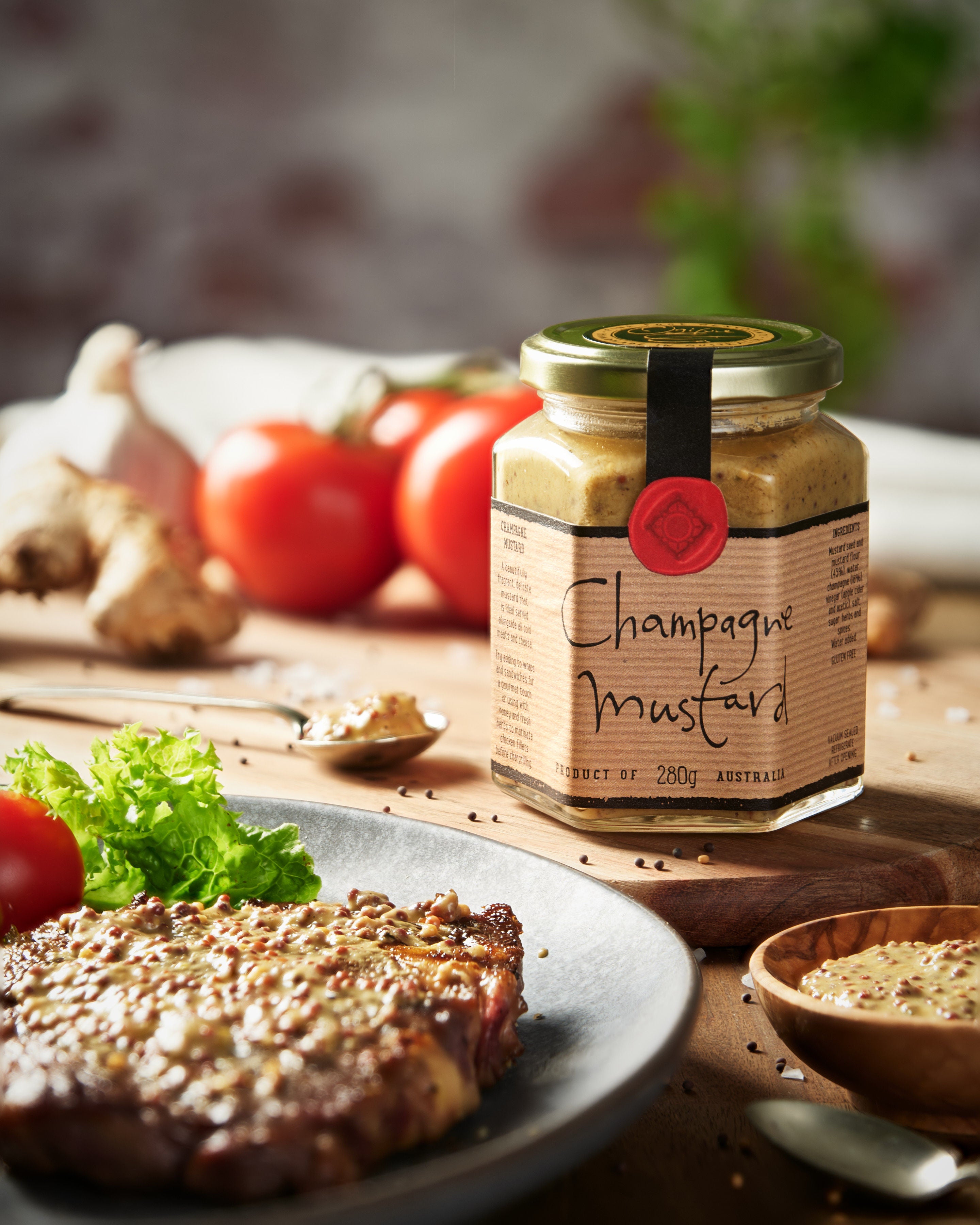 Champagne Mustard 280g