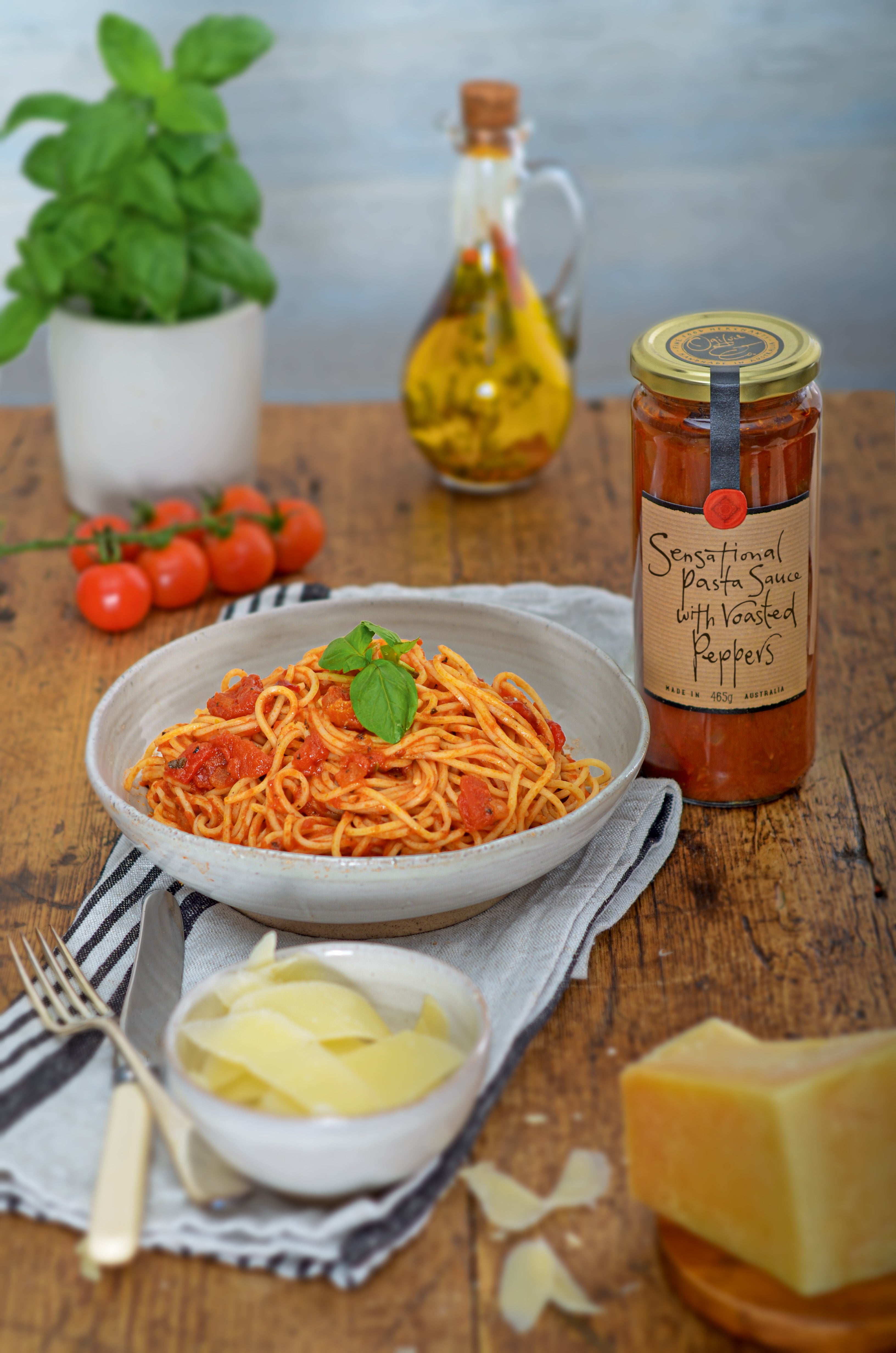 Sensational Pasta Sauce with Roasted Peppers 465g