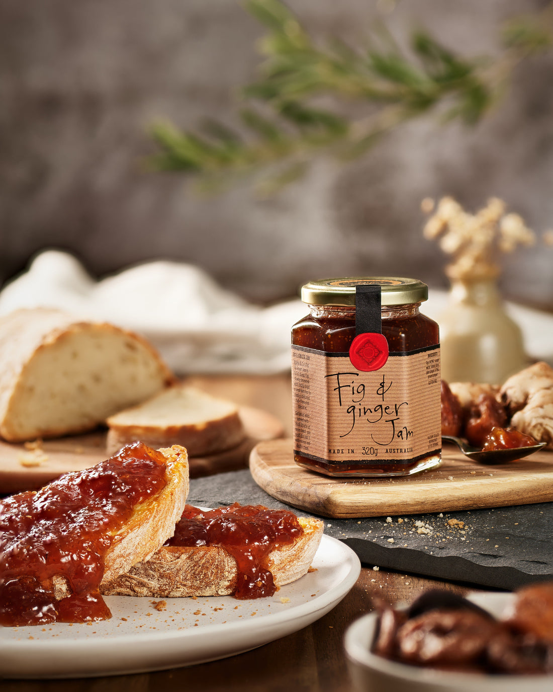 Fig &amp; Ginger Jam 320g
