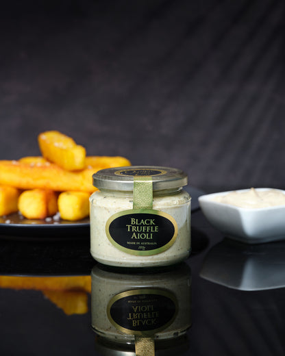 Black Truffle Aioli Dipping Bowl Set 180g