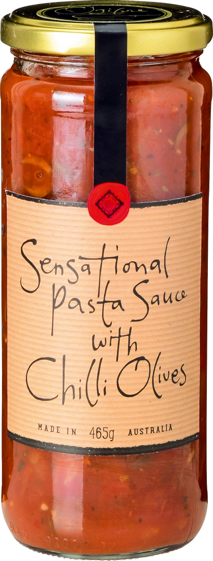 Sensational Pasta Sauce with Chilli Olives 465g