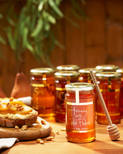 Honey with Gold Flakes 300g