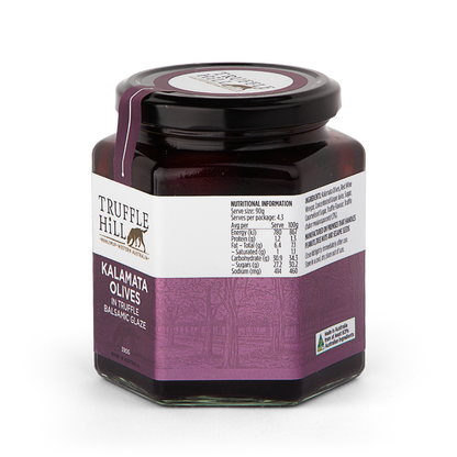 Kalamata Olives in Truffle Balsamic Glaze 390g